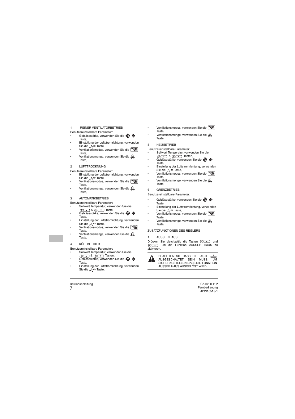 Panasonic CZ02RT11P User Manual | Page 22 / 126