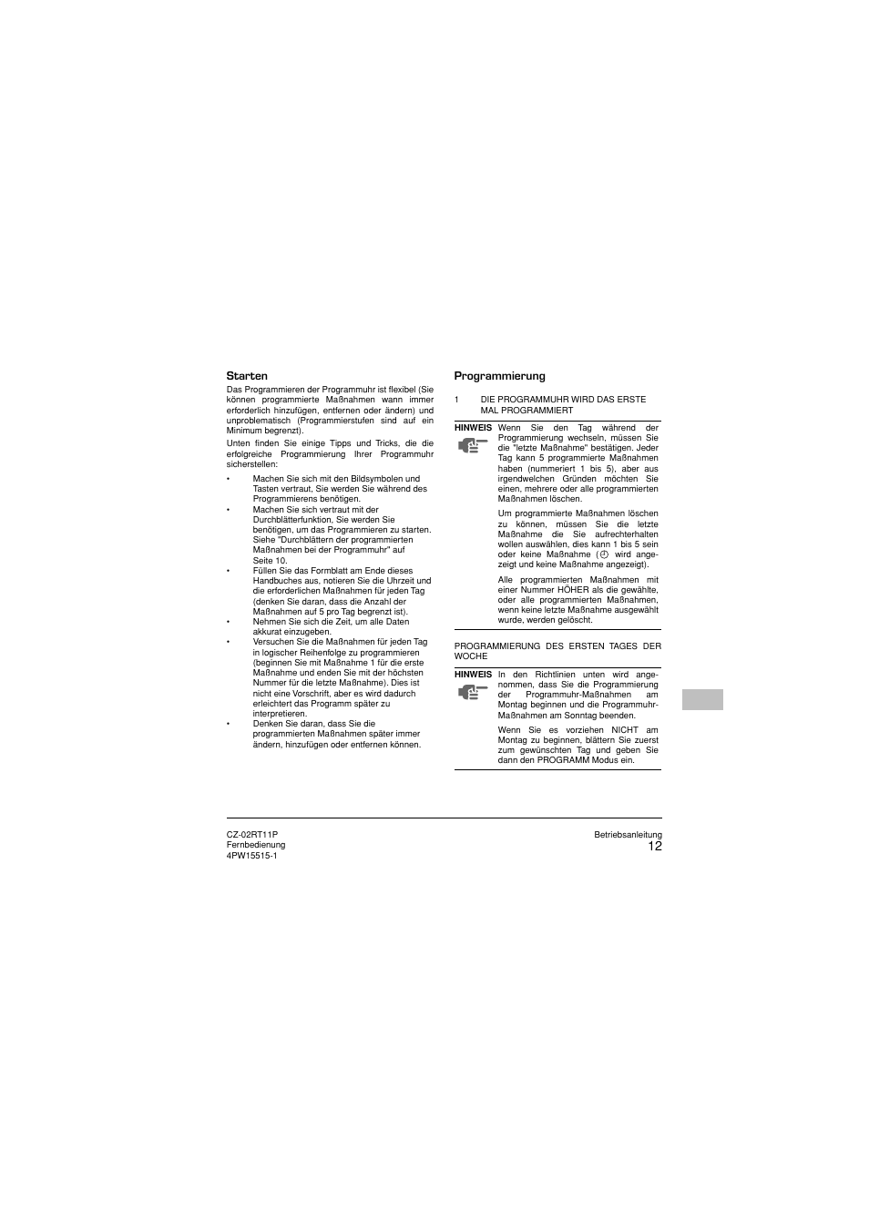 Panasonic CZ02RT11P User Manual | Page 27 / 126