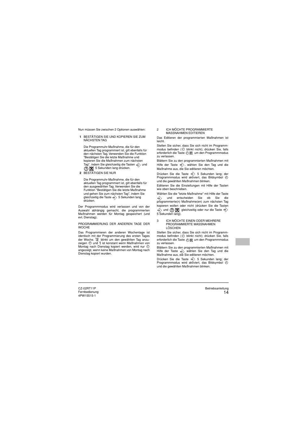 Panasonic CZ02RT11P User Manual | Page 29 / 126
