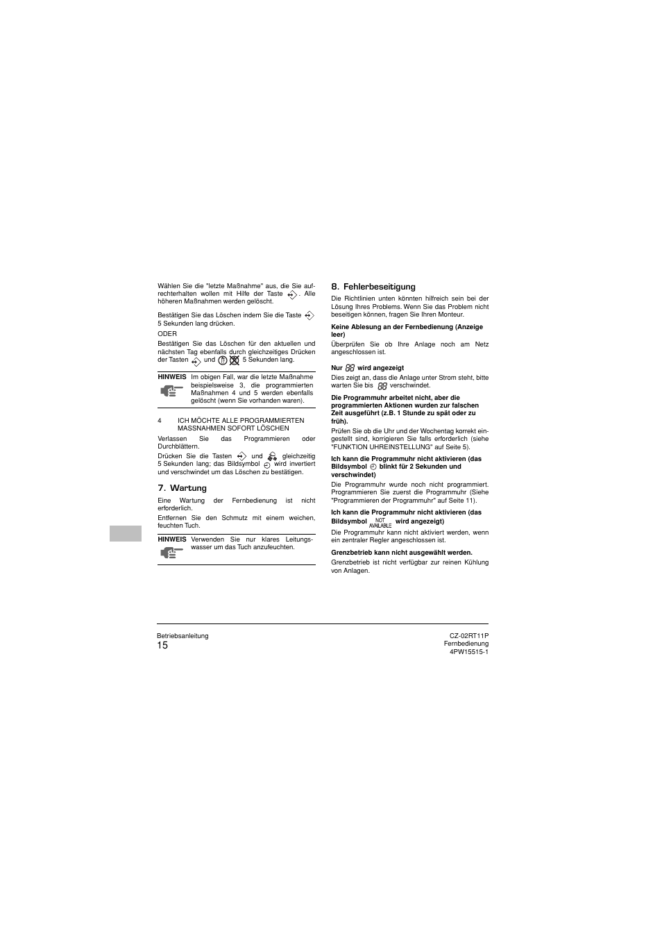 Panasonic CZ02RT11P User Manual | Page 30 / 126