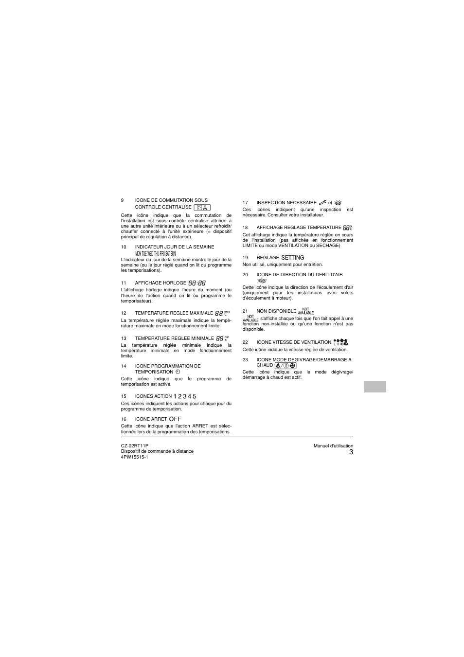 Panasonic CZ02RT11P User Manual | Page 33 / 126