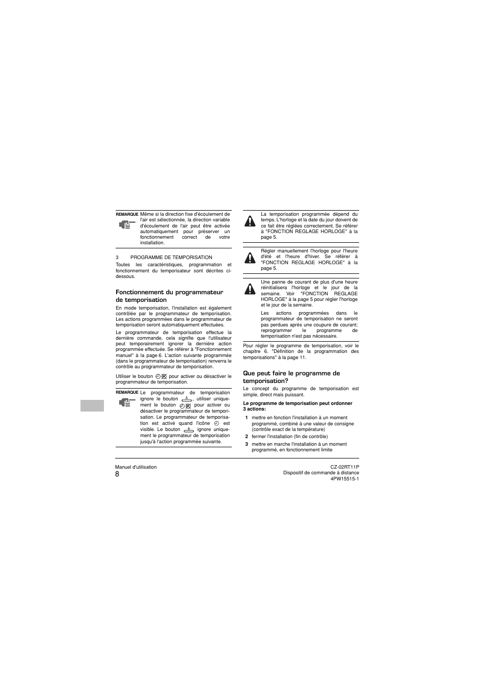 Panasonic CZ02RT11P User Manual | Page 38 / 126