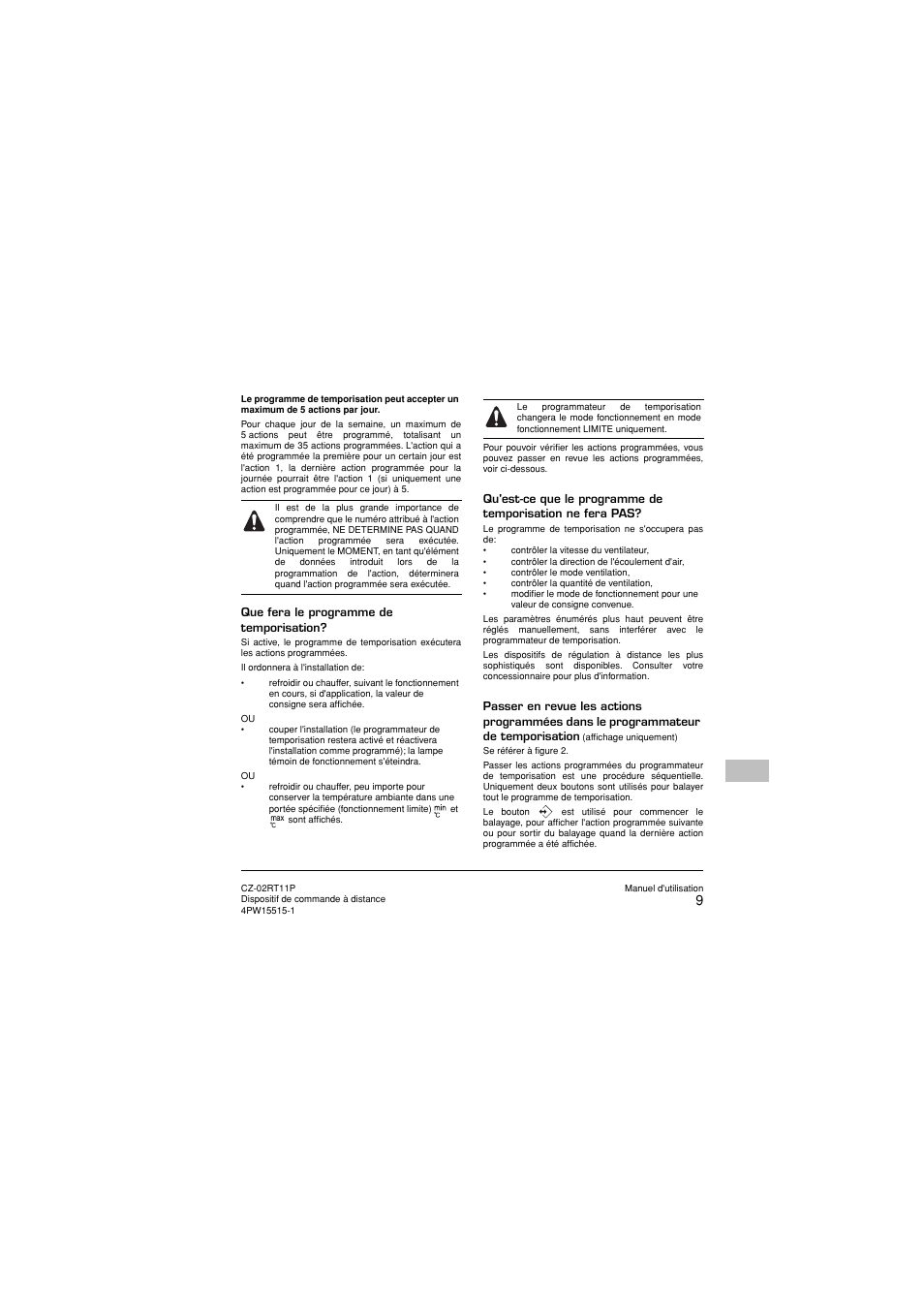 Panasonic CZ02RT11P User Manual | Page 39 / 126