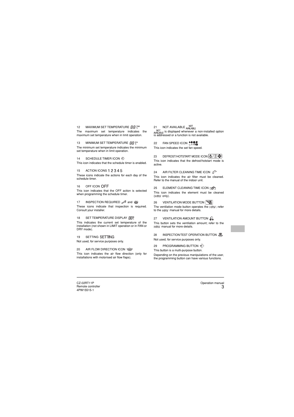 Panasonic CZ02RT11P User Manual | Page 5 / 126