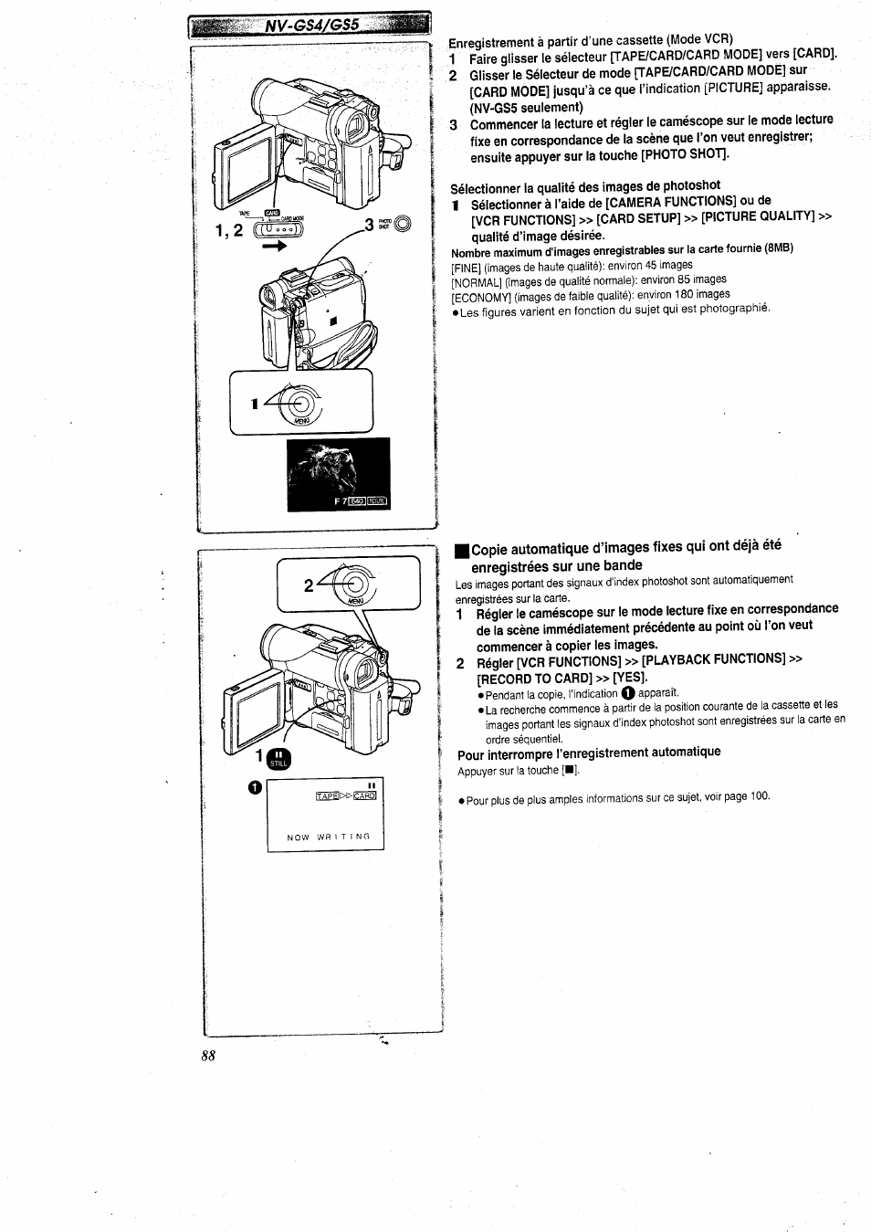 Panasonic NVGS5 User Manual | Page 34 / 54