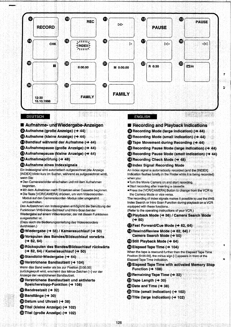 Panasonic NVRX33EG User Manual | Page 126 / 138