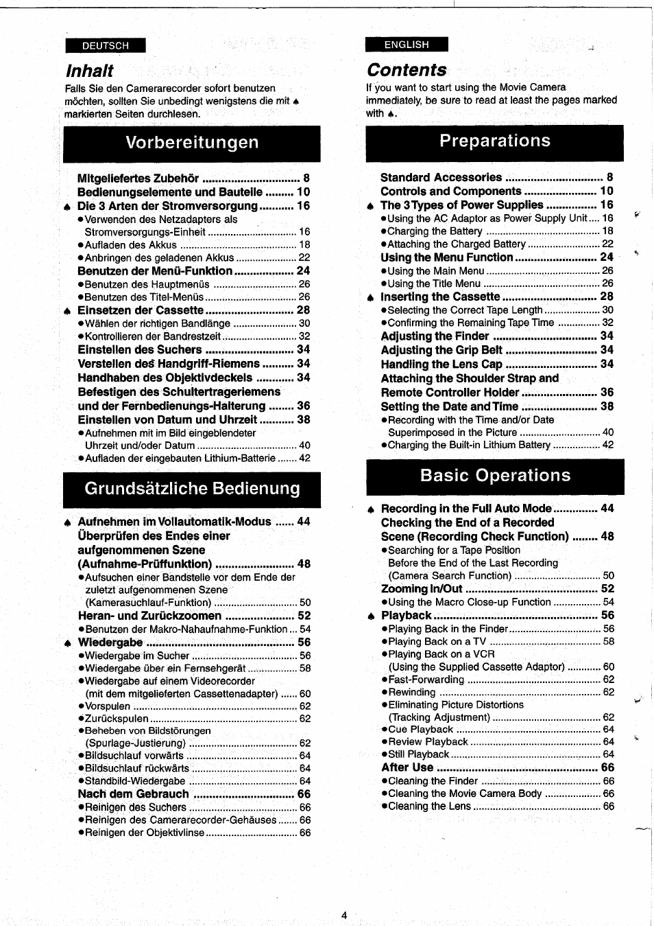 Panasonic NVRX33EG User Manual | Page 4 / 138