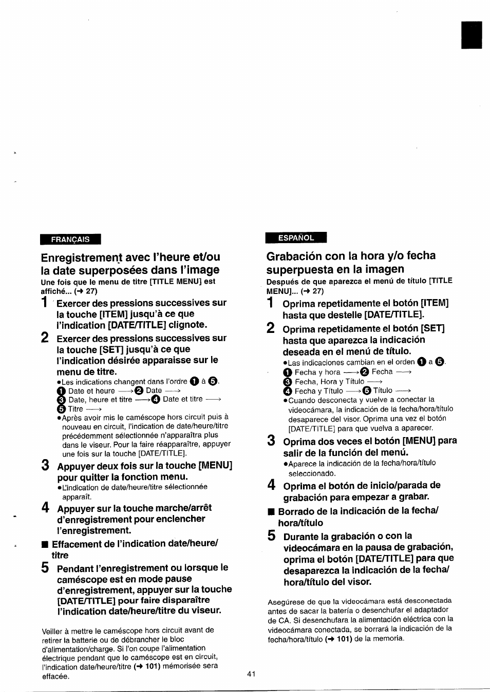 Panasonic NVRX33EG User Manual | Page 41 / 138