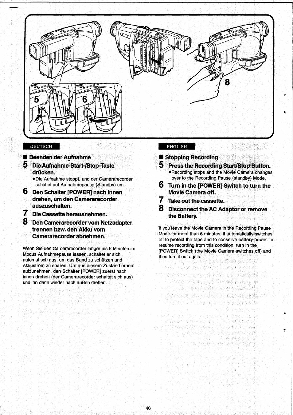 Panasonic NVRX33EG User Manual | Page 46 / 138