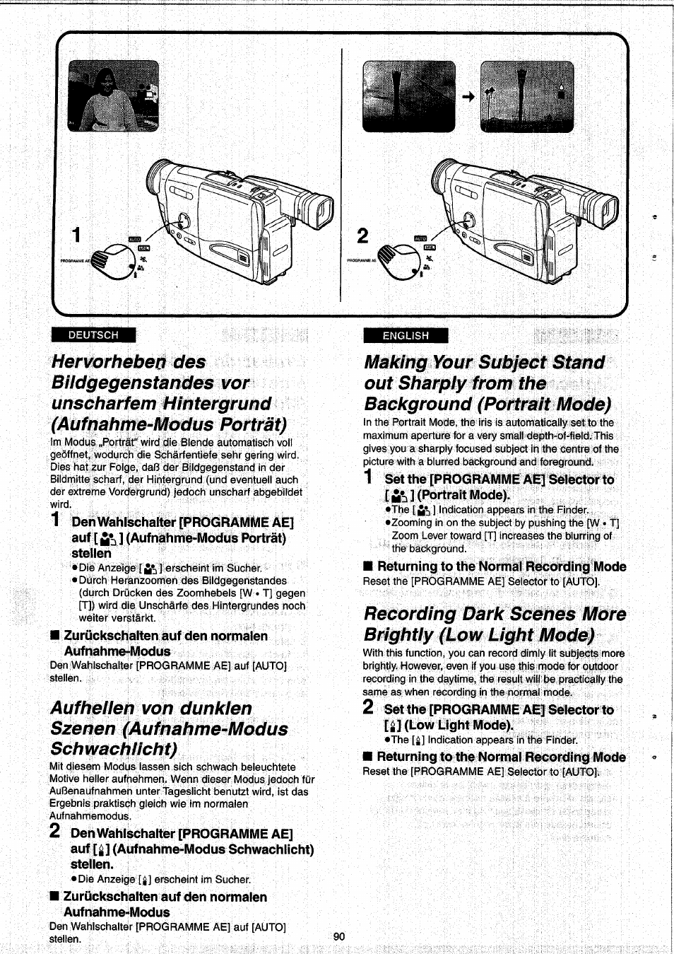 Panasonic NVRX33EG User Manual | Page 90 / 138