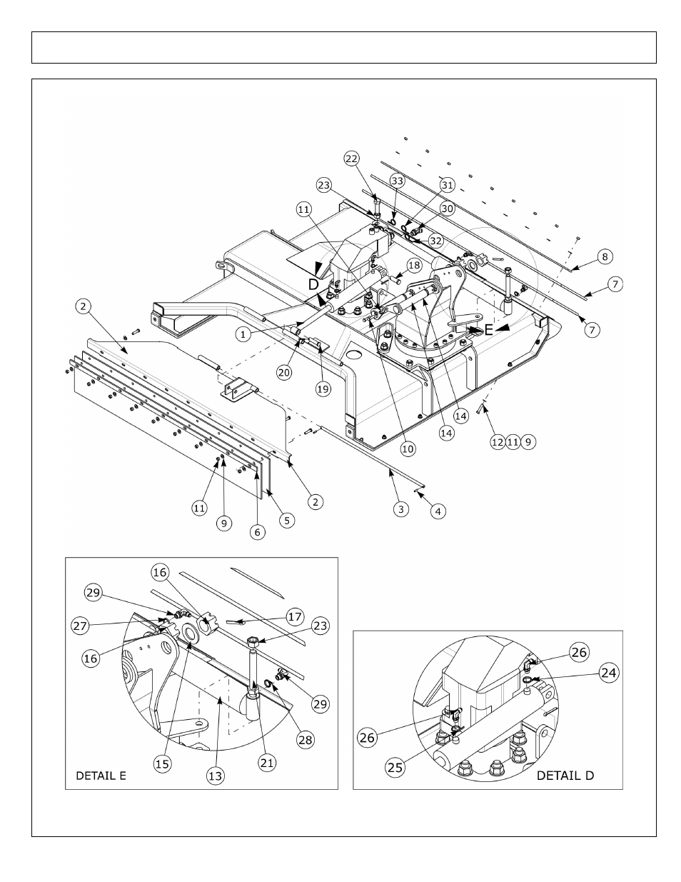 50 in rotary - blade bar - head asy (swivel mnt) | Alamo 02986941P User Manual | Page 12 / 99