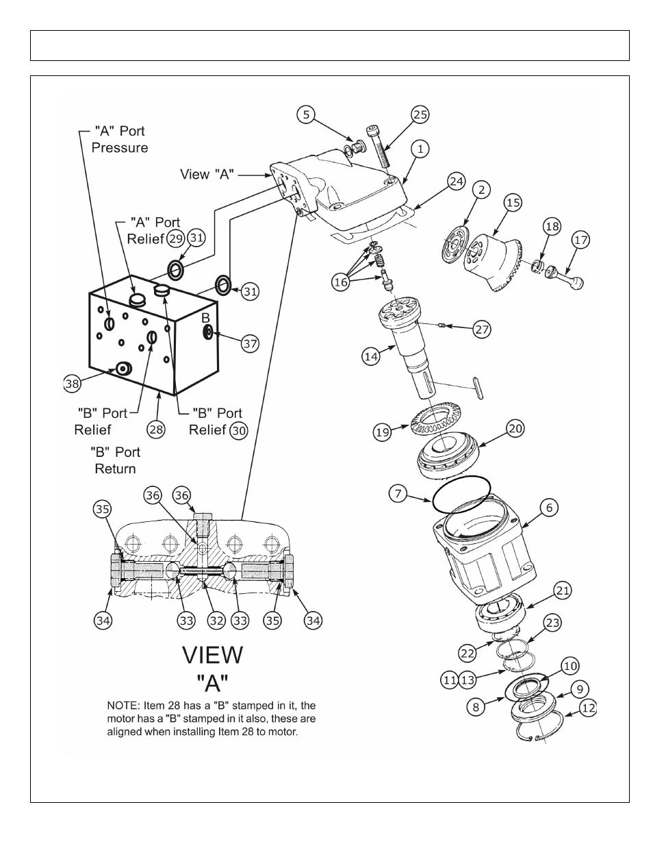 Rotary - motor asy (part 1) | Alamo 02986941P User Manual | Page 38 / 99