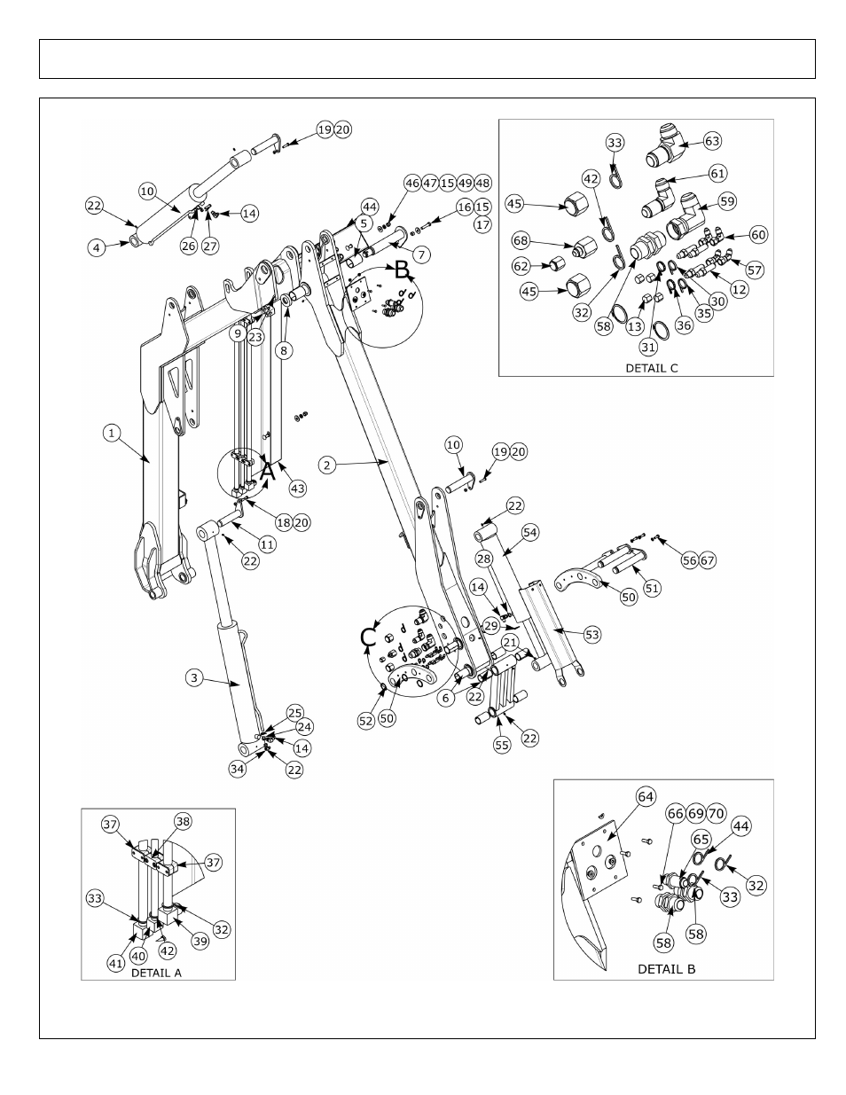 Boom asy - 25 ft boom (part 1) | Alamo 02986941P User Manual | Page 52 / 99