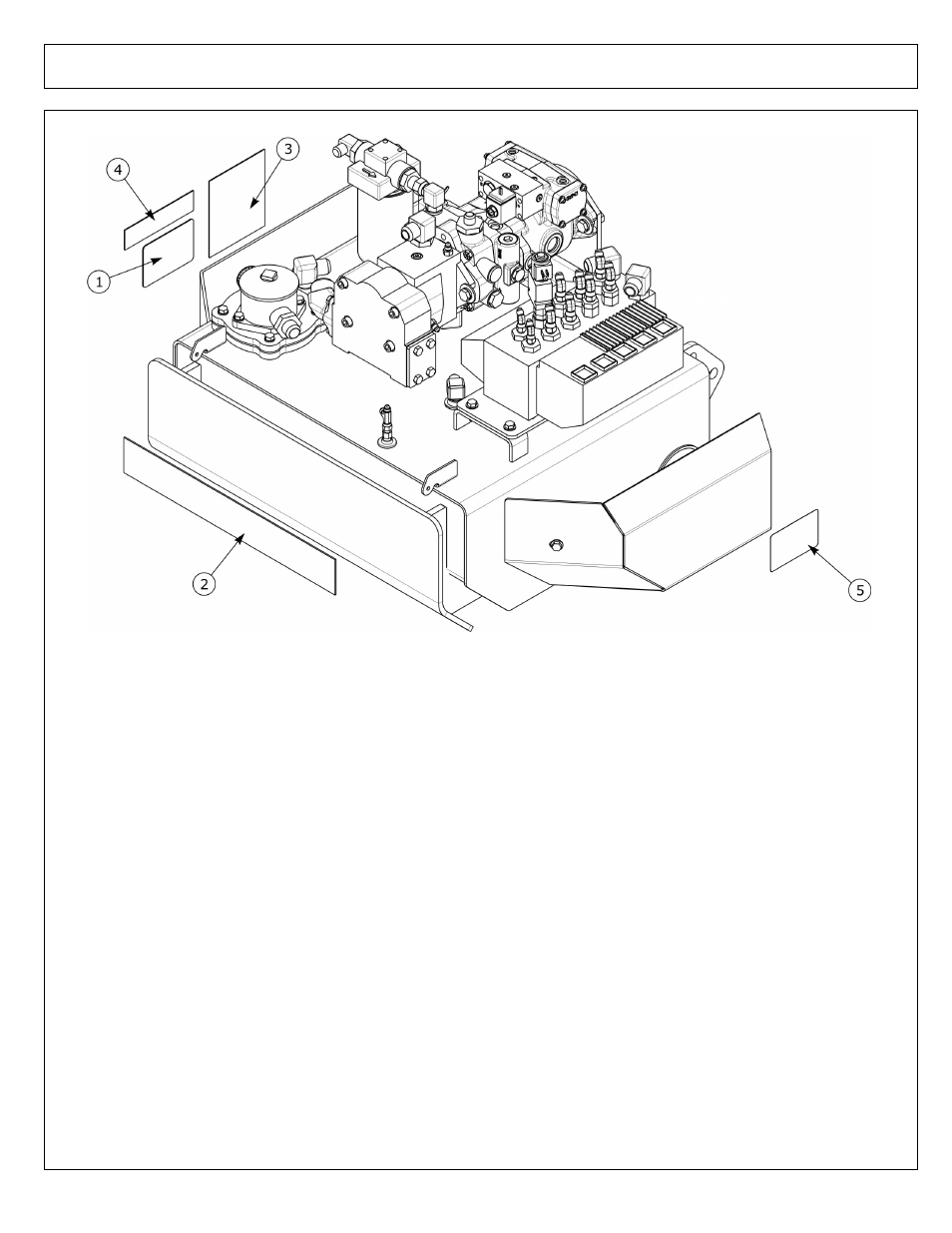 Decals - hyd tank and pump | Alamo 02986941P User Manual | Page 60 / 99