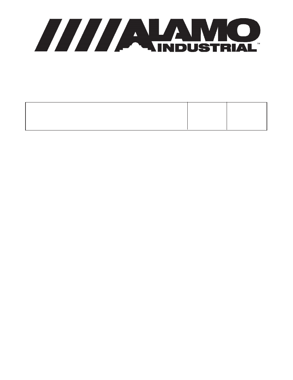 Alamo Machete T 7740 User Manual | Page 38 / 90