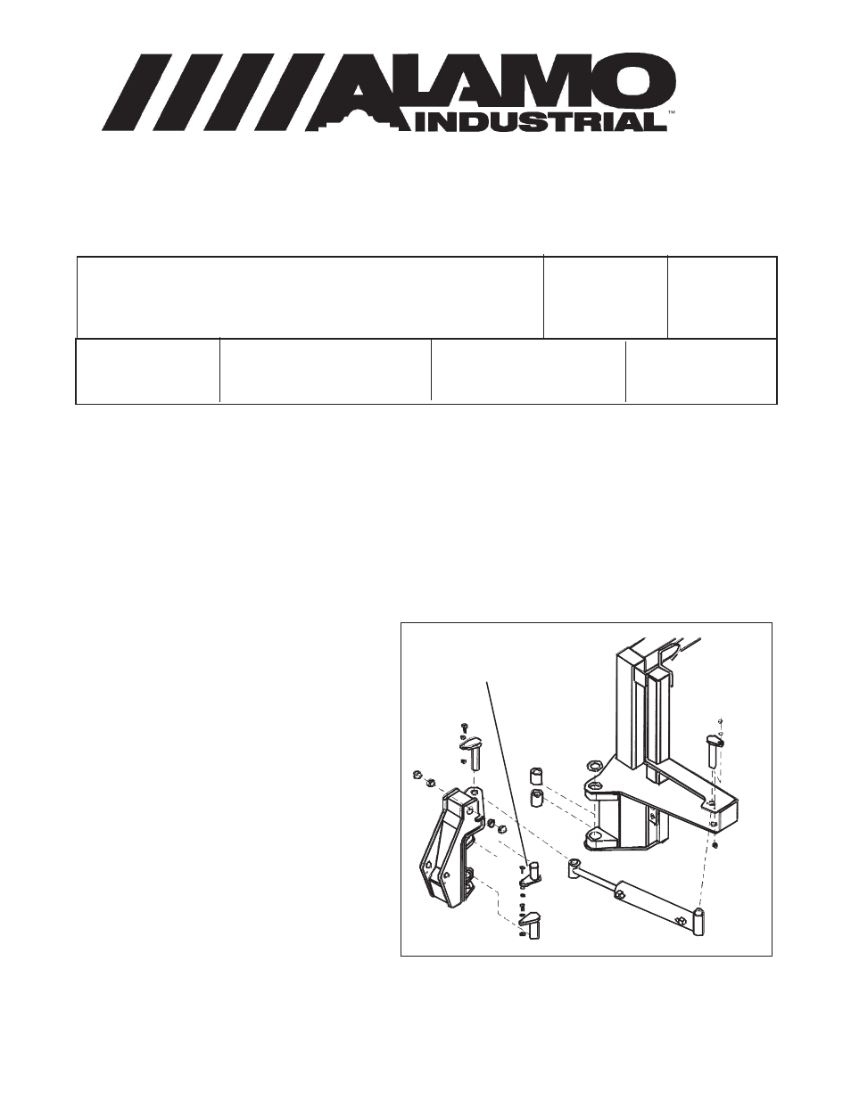 Alamo Machete T 7740 User Manual | Page 62 / 90