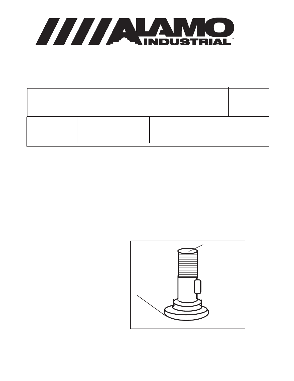 Machete, Blade bolt inspection, Figure 1 | Alamo Machete T 7740 User Manual | Page 86 / 90