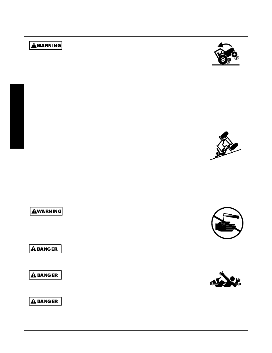 Safety | Alamo Switchblade Sickle Bar 5 User Manual | Page 12 / 112
