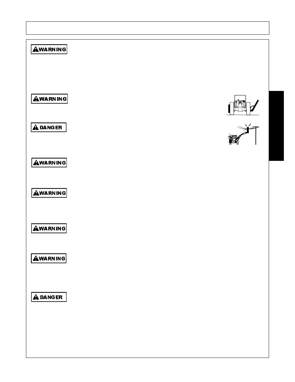 Safety | Alamo Switchblade Sickle Bar 5 User Manual | Page 15 / 112