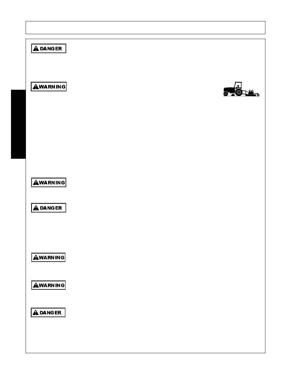 Safety | Alamo Switchblade Sickle Bar 5 User Manual | Page 16 / 112