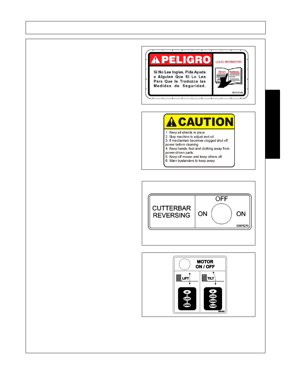 Safety | Alamo Switchblade Sickle Bar 5 User Manual | Page 23 / 112