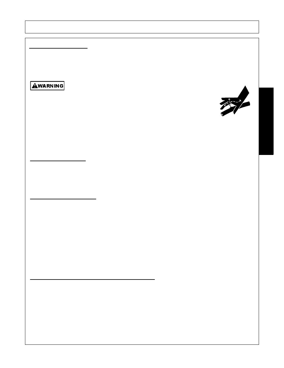 4 tractor hydraulics, 5 front end weight, 6 power take off (pto) | Getting on and off the tractor, Operation, Opera t ion | Alamo Switchblade Sickle Bar 5 User Manual | Page 79 / 112