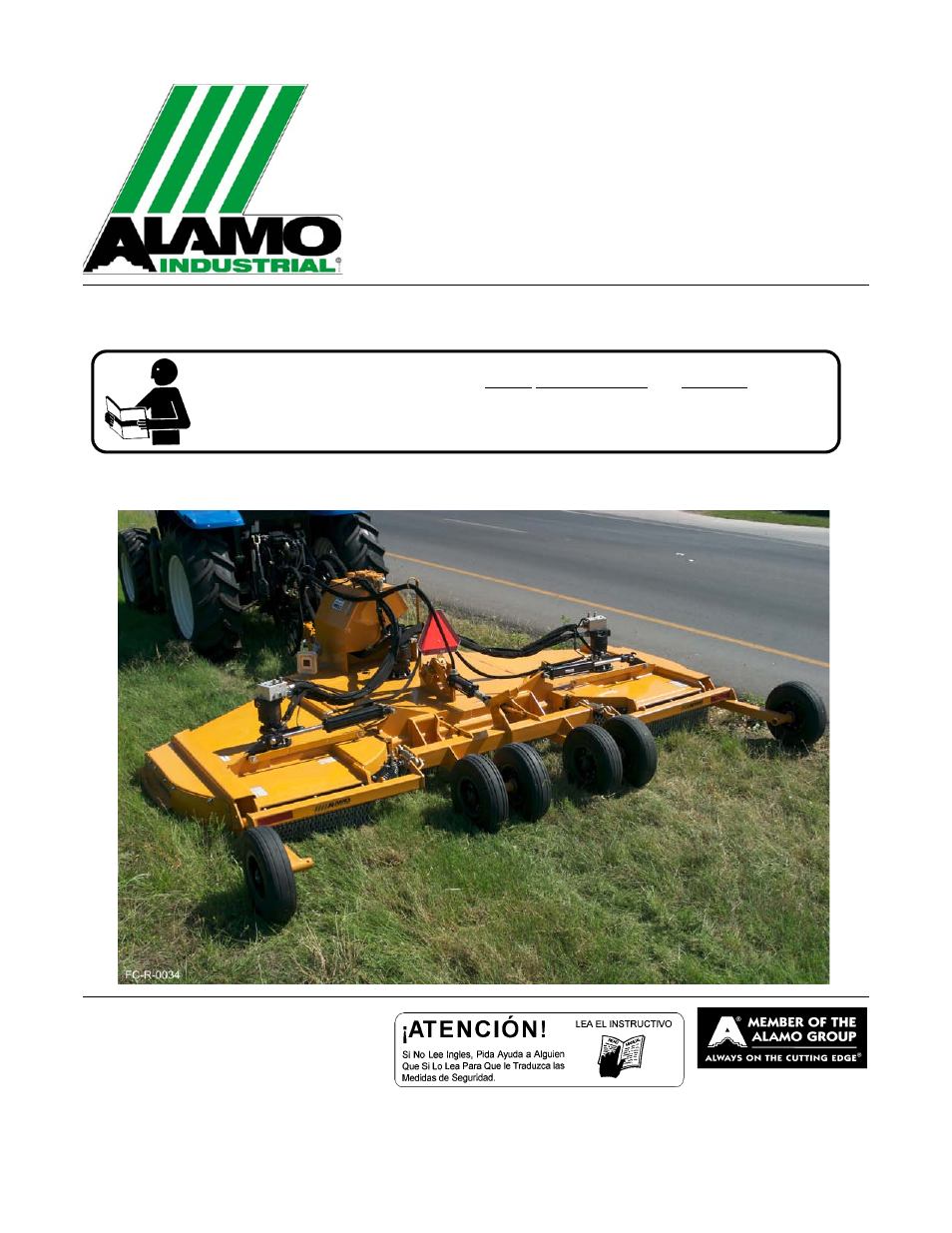 Alamo FALCON 15/10 User Manual | 156 pages
