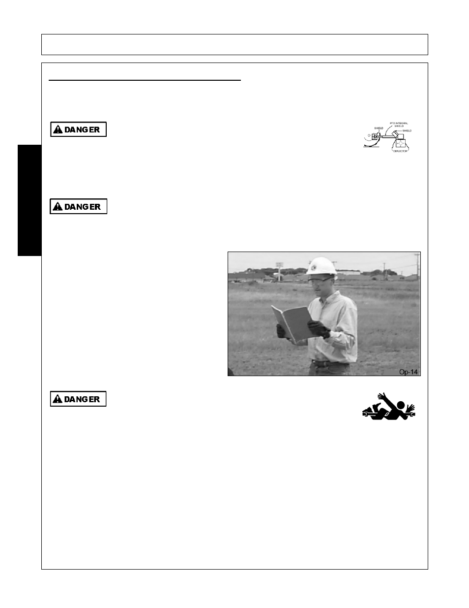 2 mower pre-operation inspection/service, Mower pre-operation inspection/service -16, Operation | Opera t ion | Alamo FALCON 15/10 User Manual | Page 106 / 156