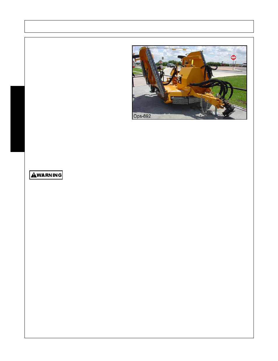 Operation, Opera t ion | Alamo FALCON 15/10 User Manual | Page 126 / 156