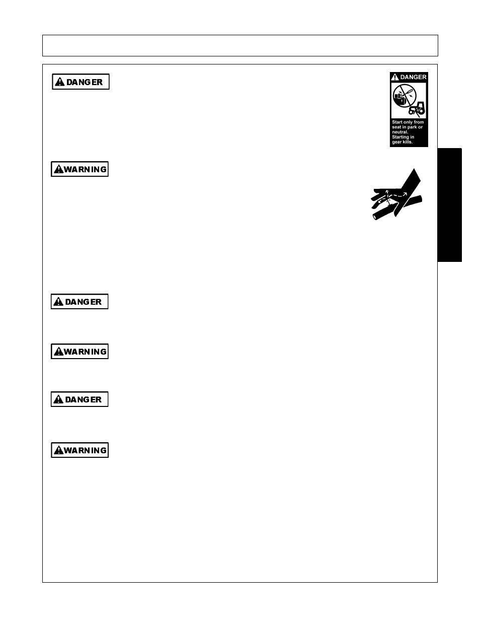 Safety | Alamo FALCON 15/10 User Manual | Page 15 / 156