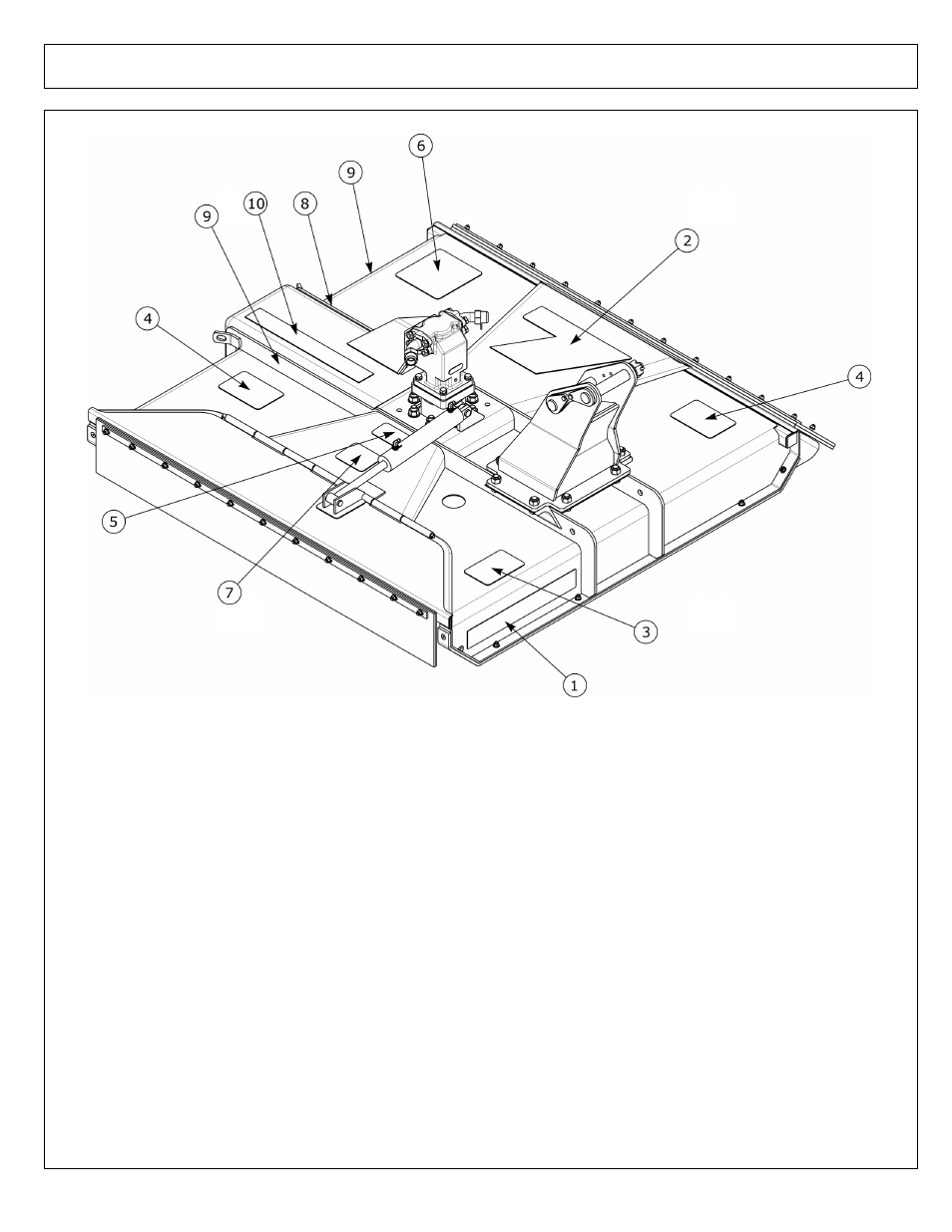 Decals - 50 & 60 in rotary head | Alamo AXTREME2 02988075P User Manual | Page 100 / 174