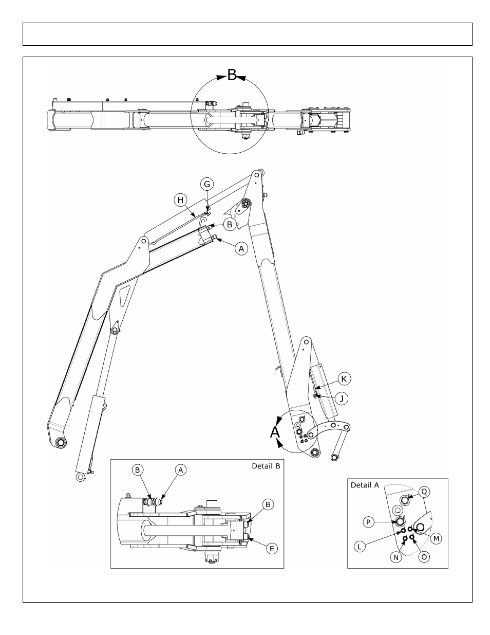 Hose routing - 25 ft boom | Alamo AXTREME2 02988075P User Manual | Page 116 / 174
