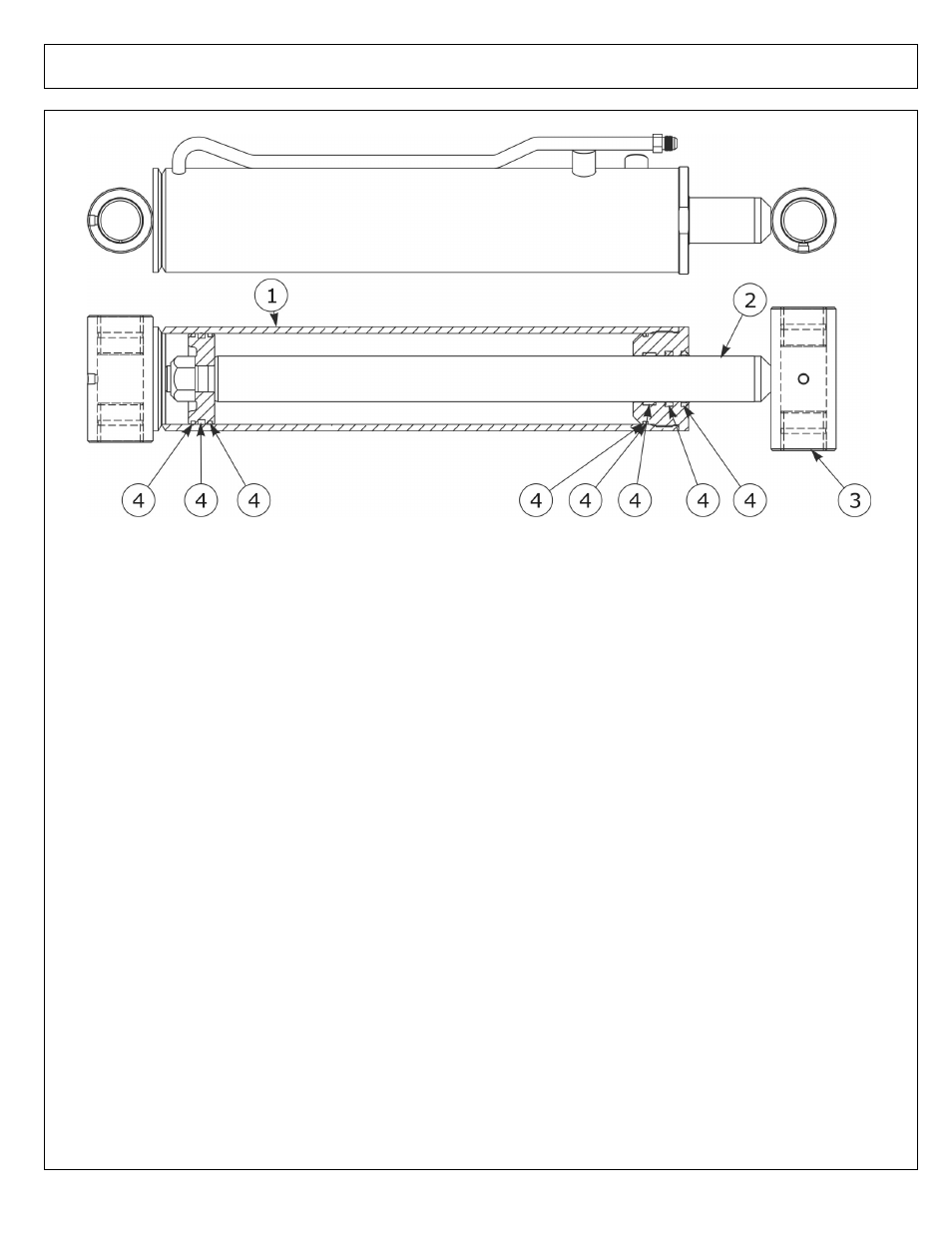Hyd cyl asy - tilt (28ft telescoping boom) | Alamo AXTREME2 02988075P User Manual | Page 128 / 174
