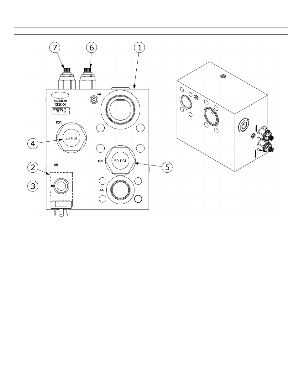 Cutter control valve block | Alamo AXTREME2 02988075P User Manual | Page 146 / 174