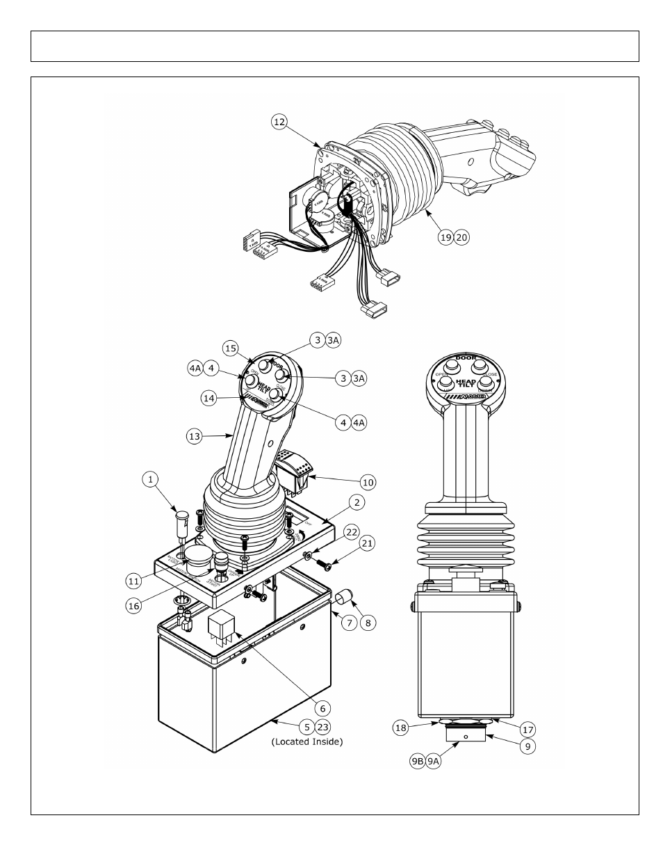 Joystick console asy | Alamo AXTREME2 02988075P User Manual | Page 148 / 174