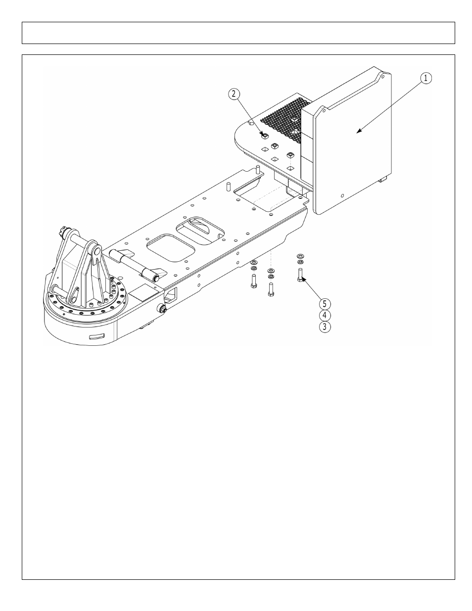 Under mount counter weight - welded | Alamo AXTREME2 02988075P User Manual | Page 155 / 174