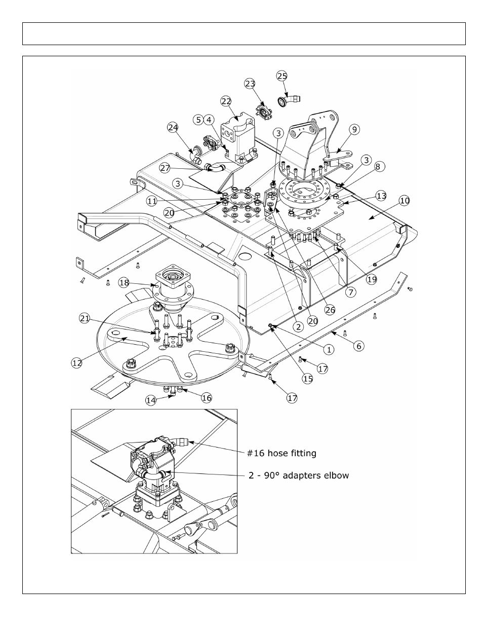 50 in rotary - blade pan head sub-asy (swivel mnt) | Alamo AXTREME2 02988075P User Manual | Page 36 / 174