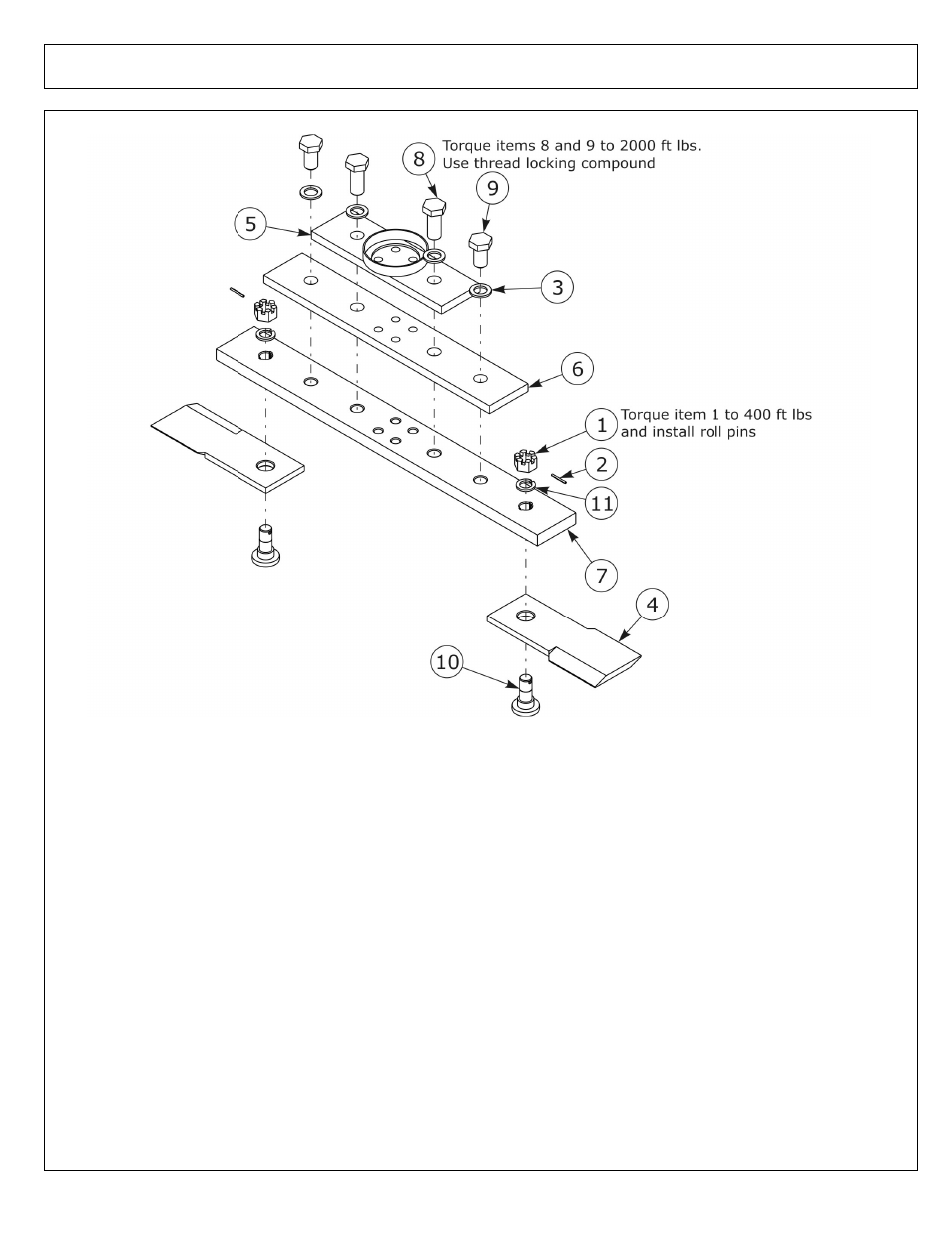 60 in rotary - blade bar asy | Alamo AXTREME2 02988075P User Manual | Page 38 / 174