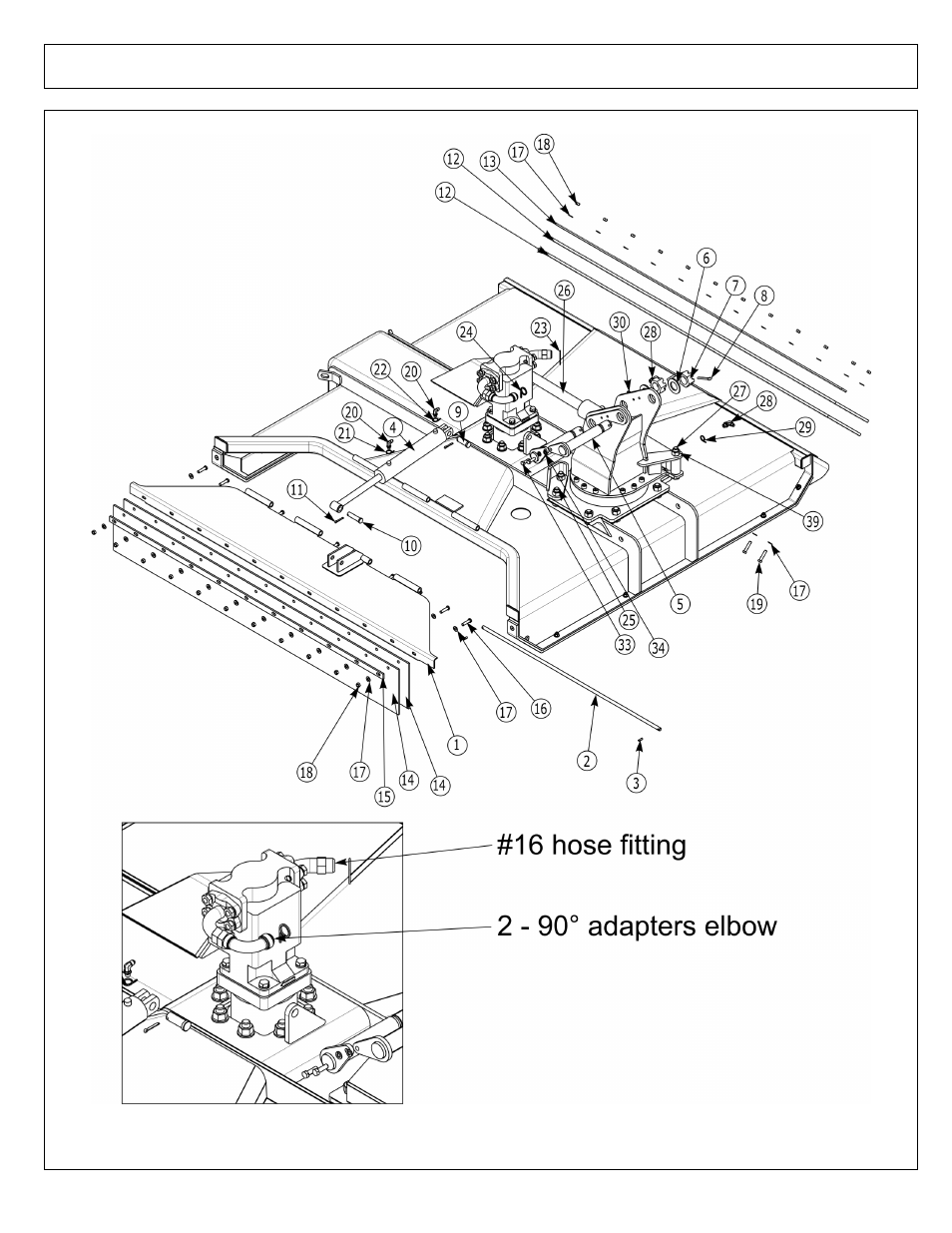 60 in rotary - blade bar head asy (swivel mnt) | Alamo AXTREME2 02988075P User Manual | Page 42 / 174