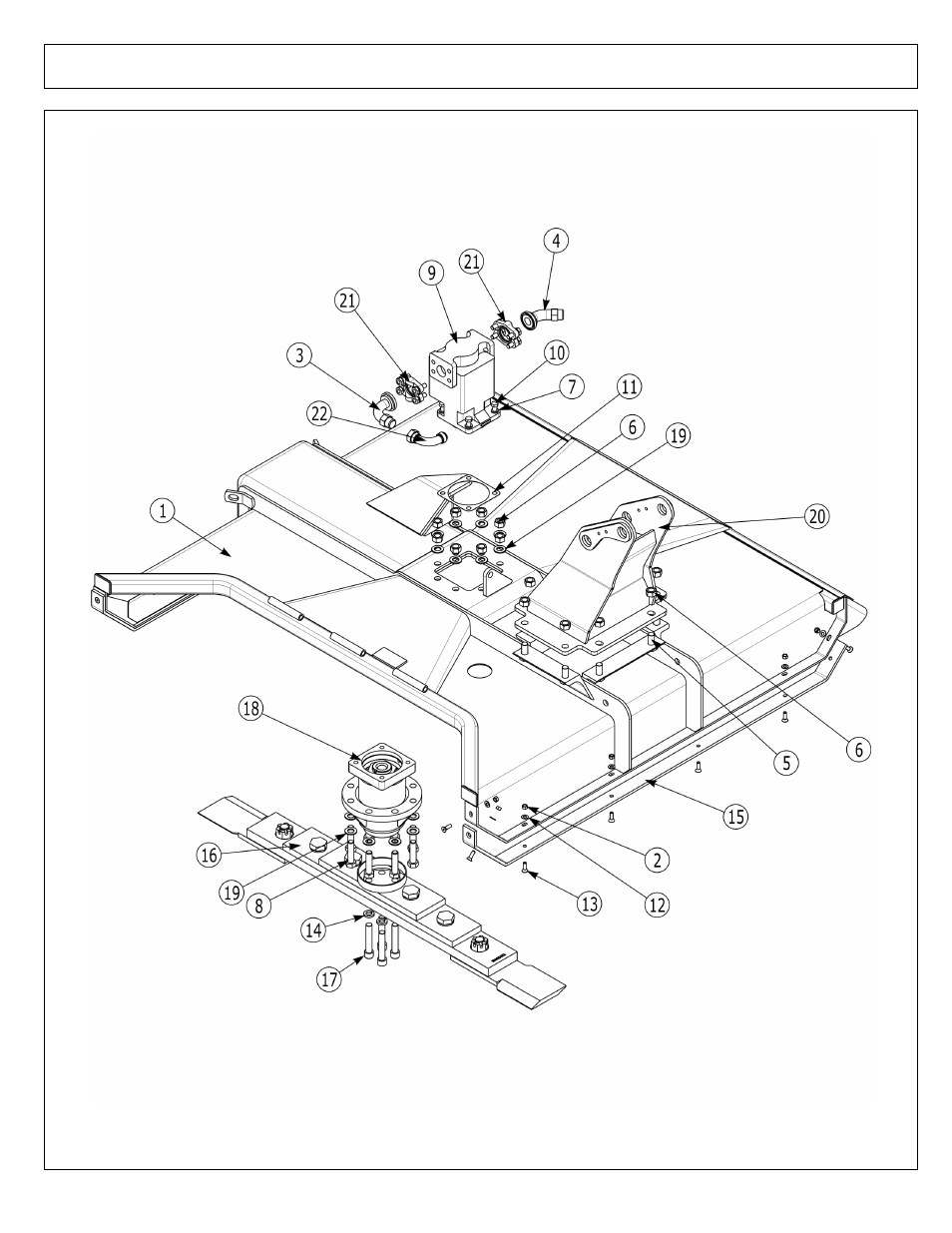 60 in rotary - blade bar head sub-asy (solid mnt) | Alamo AXTREME2 02988075P User Manual | Page 44 / 174