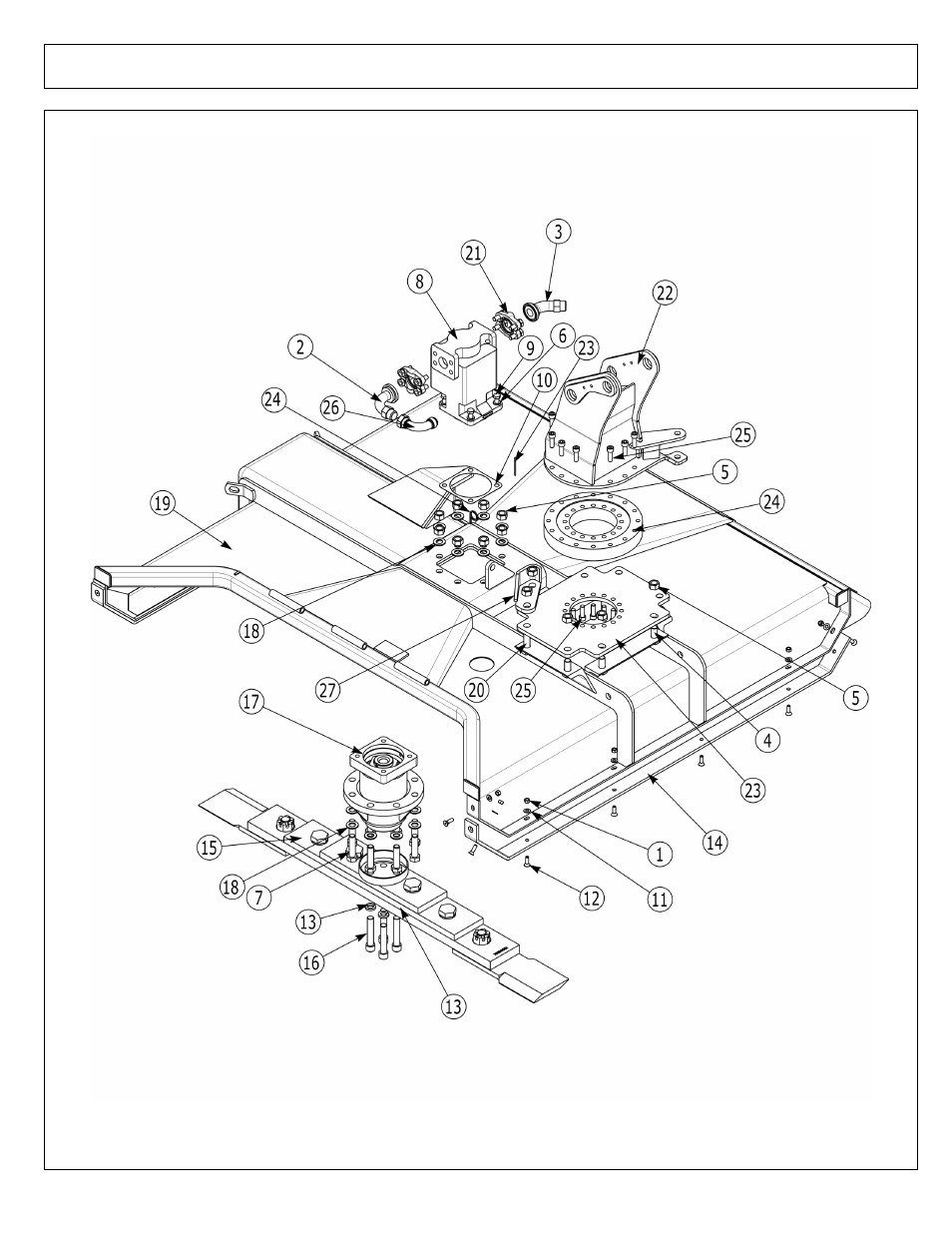 60 in rotary - blade bar head sub-asy (swivel mnt) | Alamo AXTREME2 02988075P User Manual | Page 46 / 174