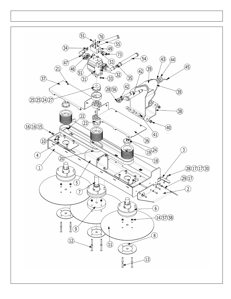 69 in buzzbar - 3 blades - std head (part 1) | Alamo AXTREME2 02988075P User Manual | Page 56 / 174