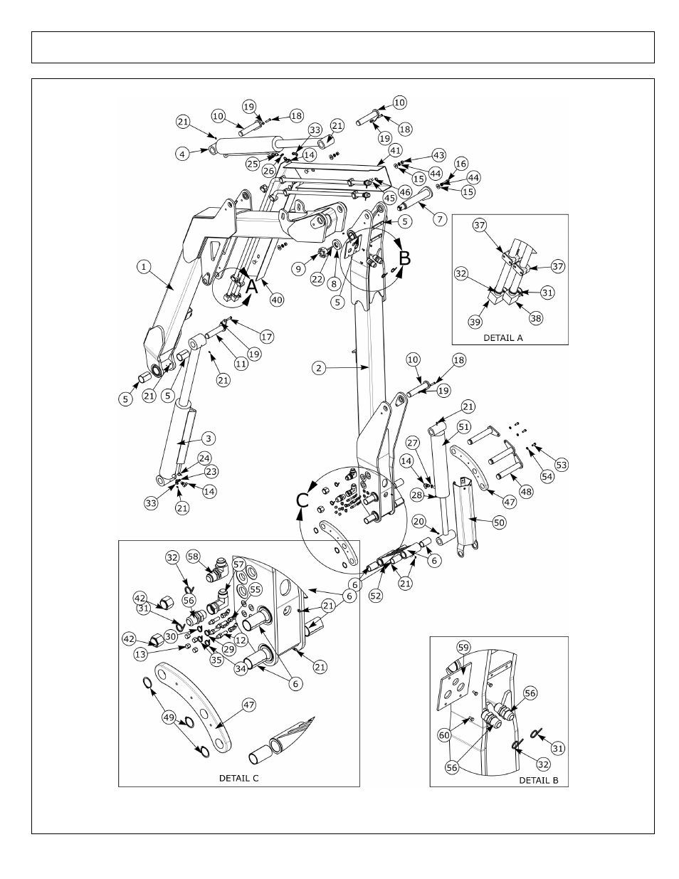 Boom asy - 25 ft boom (part 2) | Alamo AXTREME2 02988075P User Manual | Page 78 / 174