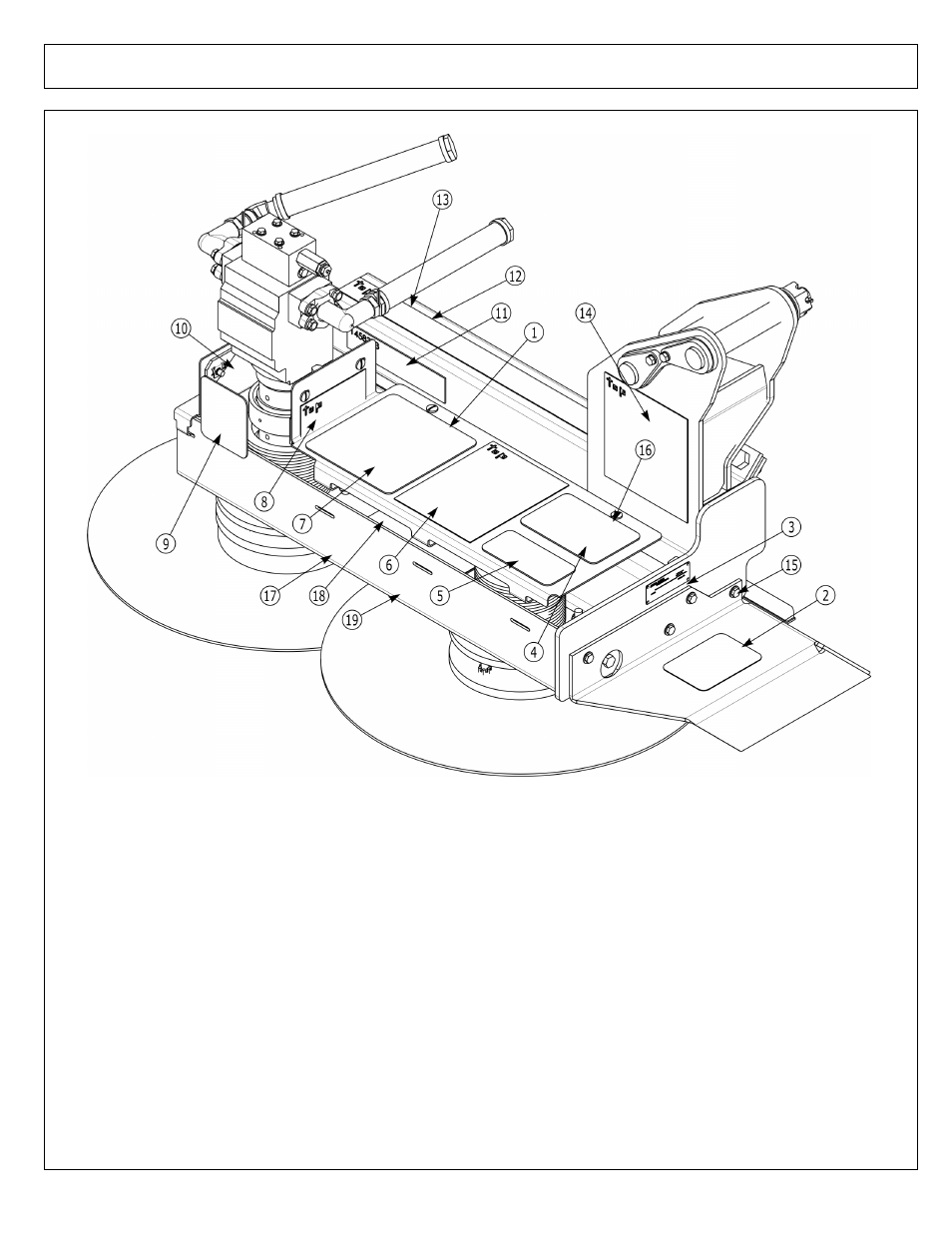 Decals - 48 in buzzbar - 2 blades | Alamo AXTREME2 02988075P User Manual | Page 96 / 174