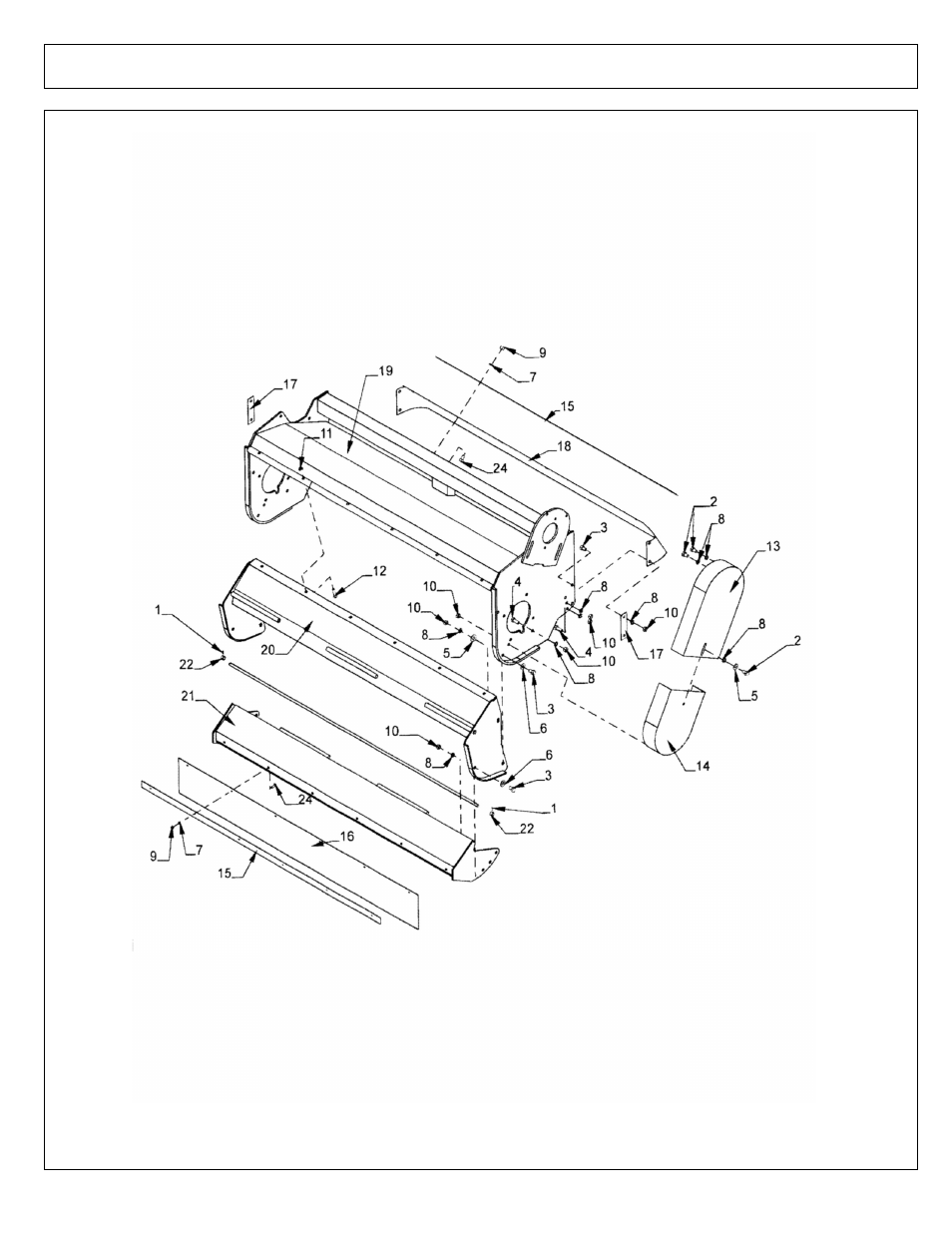 Flail head sub-asy 1500 | Alamo Brahma 02968822P User Manual | Page 24 / 64