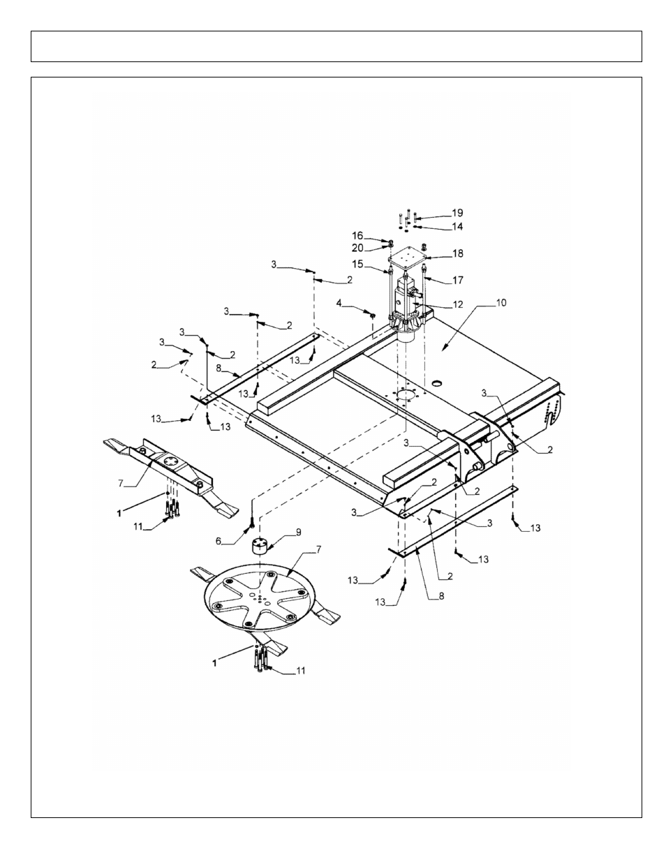 Rotary head sub-asy | Alamo Brahma 02968822P User Manual | Page 52 / 64