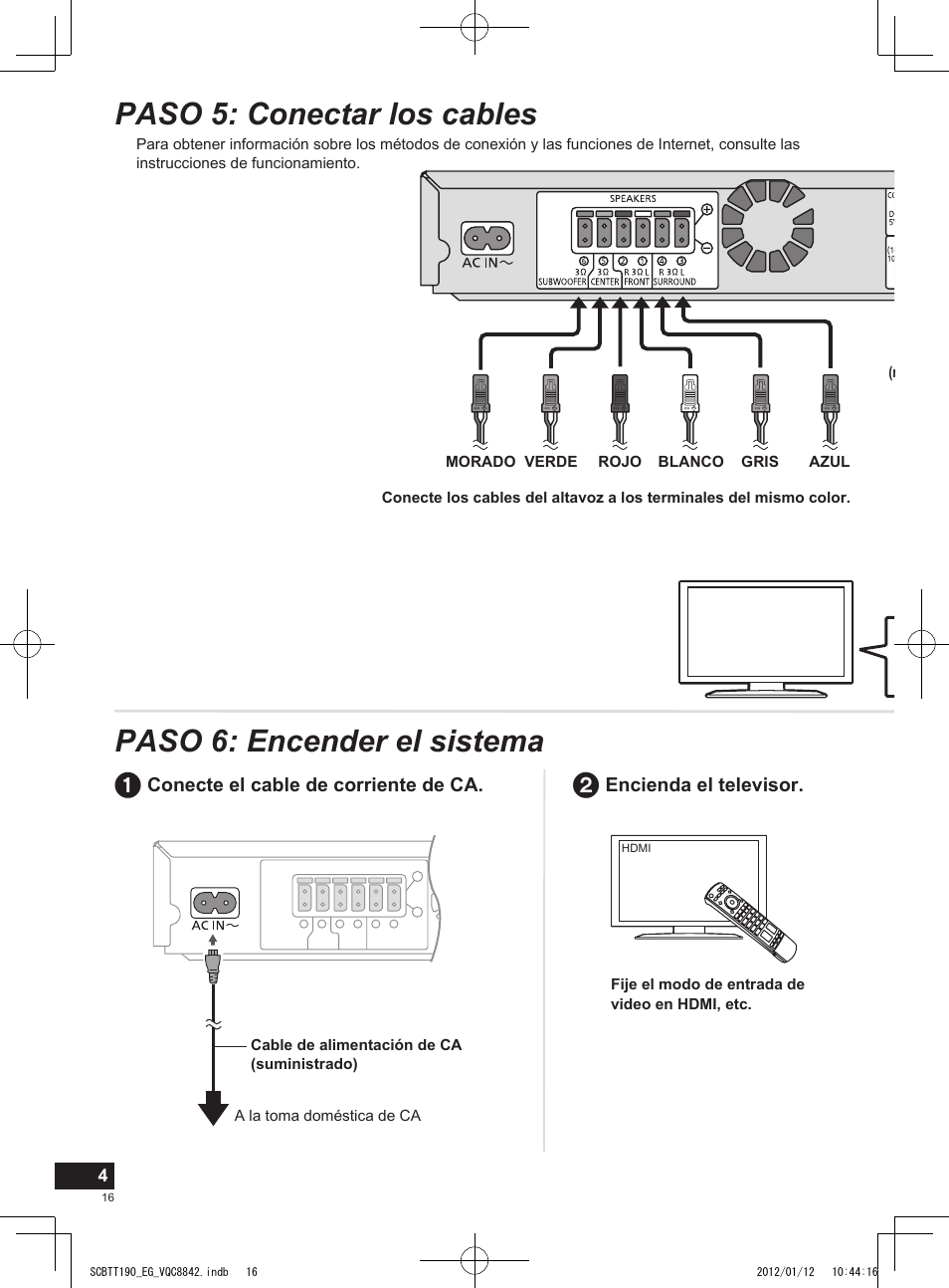 Panasonic SCBTT190EG User Manual | Page 16 / 36