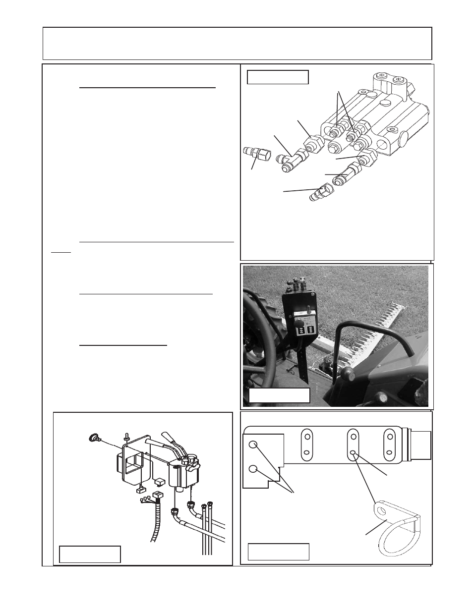 Hydrauliccontrol valve & hoses - rops | Alamo JD-5225 User Manual | Page 41 / 104