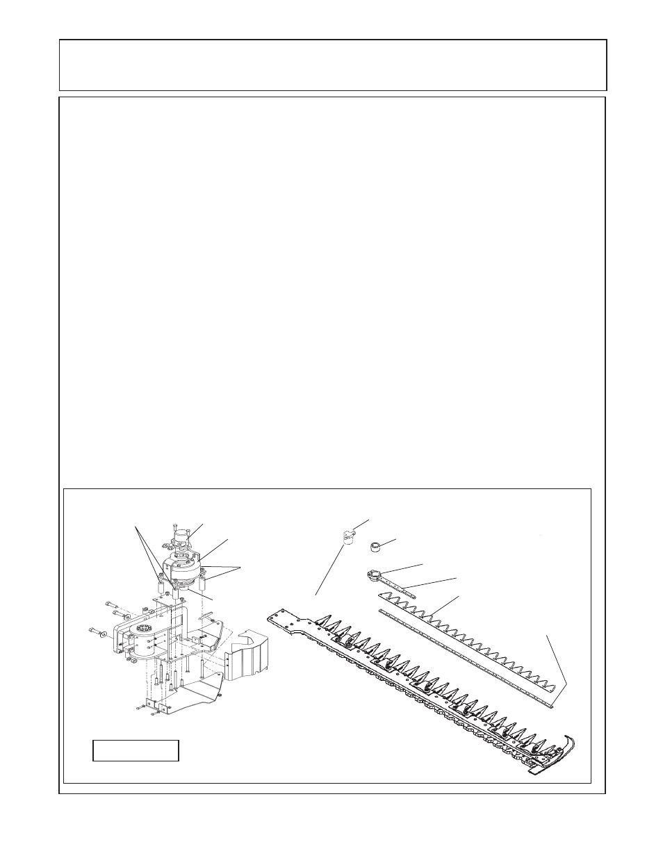 Cutter bar replacement, Cutter bar assembly replacement, Figure 10 | Alamo JD-5225 User Manual | Page 59 / 104