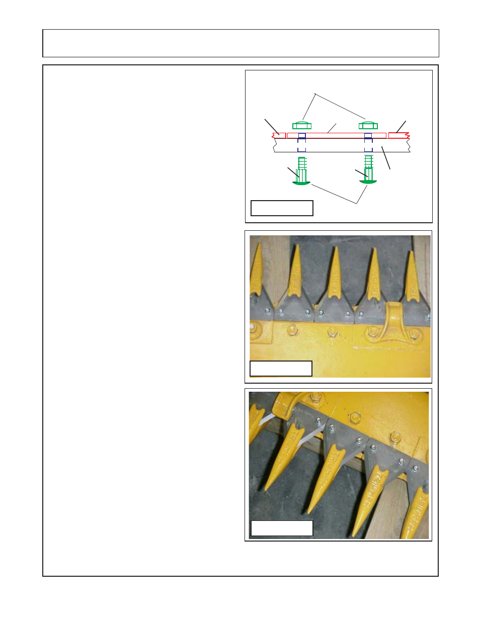 Knife replacement, Figure 12, Figure 13 figure 14 | Alamo JD-5225 User Manual | Page 61 / 104